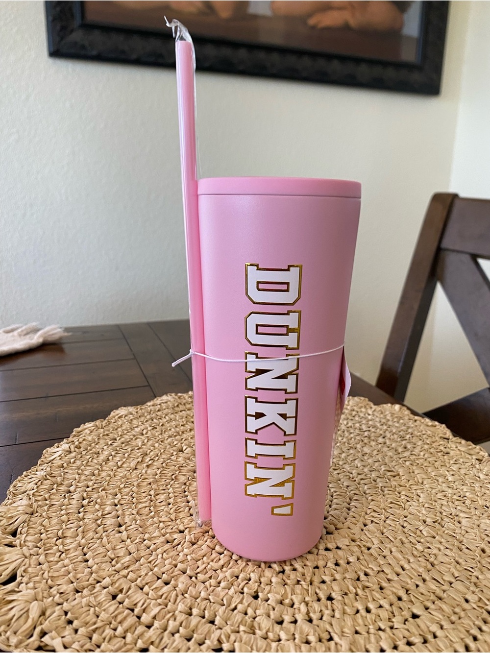 Stoney Clover Lane Pink Dunkin' Tumbler